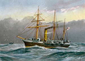 HMS Nymphe, Sloop der Royal Navy, ca. 1890-ca. 1893