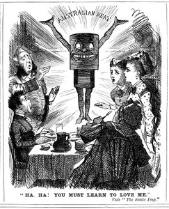 Ha, Ha! Du musst lernen, mich zu lieben, 1873 von Unbekannt