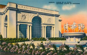 Habana: Casino De La Playa. National Casino in Marianao, ca. 1910