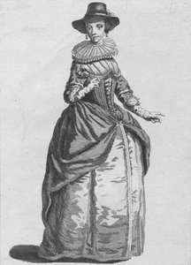 Kleidung der Lady Mayoress von London im Jahr 1640, 1776
