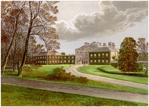 Haddo House, Aberdeenshire, Heim des Earl of Aberdeen, um 1880 von Unbekannt