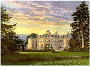 Hanbury Hall, Worcestershire, Heimat der Familie Vernon, ca. 1880 von Unbekannt