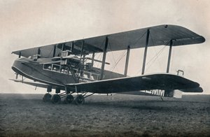 Handley-Page W.10 Passagierflugzeug im Einsatz bei Imperial Airways, 1929 von Unbekannt