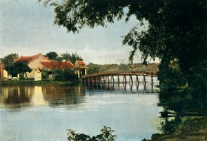 Hanoi. Le Petit Lac, Hanoi. Der Kleine See, 1900 von Unbekannt