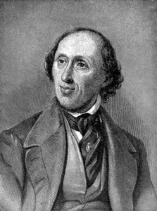 Hans Christian Andersen 1805-1875, dänischer Autor