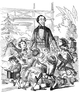 Hans Christian Andersen 1805-1875, dänischer Autor, 1857 von Unbekannt