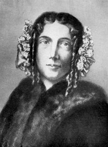 Harriet Beecher Stowe 1811-1896, amerikanische Abolitionistin und Schriftstellerin, 1926