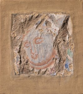 Kopf eines Buddha, ca. 6.-7. Jahrhundert von Unbekannt