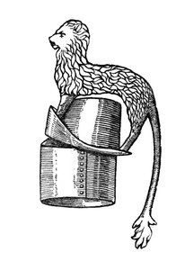 Helm und Wappen von Edward, dem Schwarzen Prinzen, in der Kathedrale von Canterbury, 1924 von Unbekannt