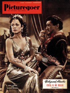 Hedy Lamarr 1914-2000 und George Sanders 1906-1972, Schauspieler, 1950 von Unbekannt