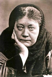 Helena Blavatsky, russische Autorin und Gründerin der Theosophie, 1889 von Unbekannt