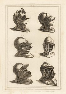 Helme aus dem Tower of London von Unbekannt
