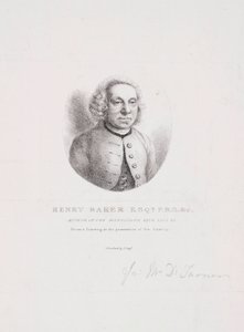 Henry Baker, Naturforscher von Unbekannt