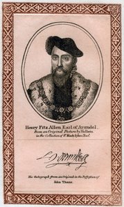 Henry Fitzalan, 19. Earl of Arundel von Unbekannt