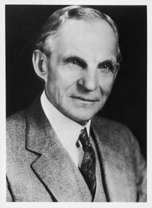 Henry Ford, amerikanischer Automobilingenieur und Hersteller, 1908 von Unbekannt