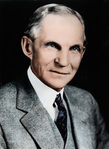 Henry Ford, amerikanischer Ingenieur und Automobilhersteller, ca. 1910-1930 von Unbekannt