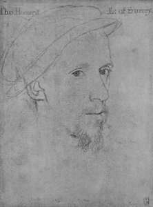 Henry Howard, Earl of Surrey nicht von Holbein, 16. Jahrhundert, 1945 von Unbekannt
