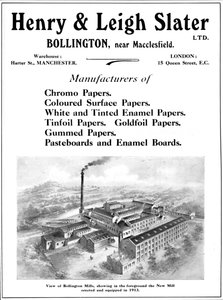 Henry & Leigh Slater Ltd. - Anzeige, 1916
