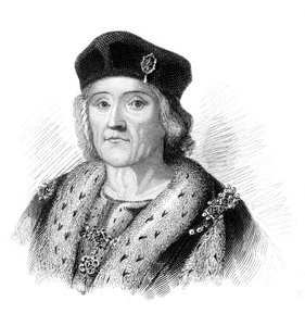 Heinrich VII., König von England, ca. 1850