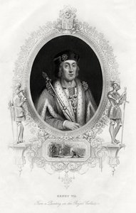 Heinrich VII., erster Tudor-König von England, 1860