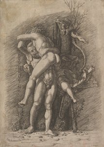 Herkules und Antäus, ca. 1497