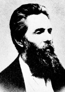 Herman Melville, amerikanischer Autor, 19. Jahrhundert