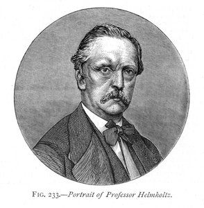 Hermann von Helmholtz 1821-1894, deutscher Physiker und Physiologe, 1876