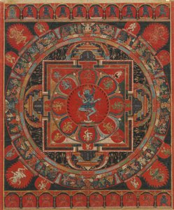 Hevajra Mandala, 15. Jahrhundert