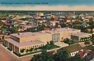Hillsborough County Court House, Tampa, Florida von Unbekannt