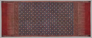 Hüfttuch tapis, 1800-1850