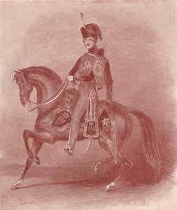 Seine Königliche Hoheit Prinz Albert, Oberst der 11. Husaren, 19. Jahrhundert, 1909 von Unbekannt