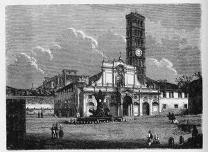 Geschichte des antiken Rom. Santa Maria in Cosmedin ist eine kleine Basilika in Rom, Italien. Sie befindet sich im Rione Ripa.