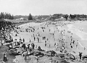 Ferienzeit, Coogee Bay, ca. 1900