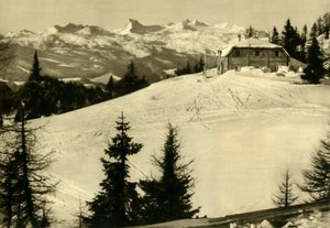 Hollhaus, Dachstein, Steiermark, Österreich, ca. 1935 von Unbekannt