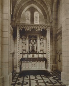 Heilig-Kreuz-Kapelle, Buckfast Abbey, spätes 19. - frühes 20. Jahrhundert von Unbekannt