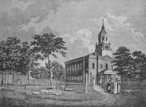 Holy Trinity Church, Clapham, um 1812, 1912