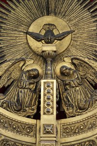 Heiliger Geist und Engel, Kirche St. Stephan der Bulgaren, Istanbul, Türkei von Unbekannt