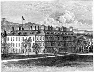 Holyrood Palace von Südosten, Edinburgh, 1900 von Unbekannt