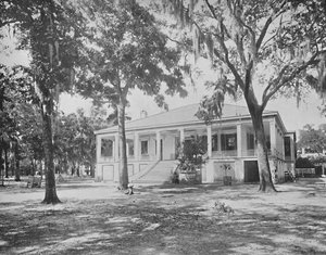 Haus von Jefferson Davis, Beauvoir, Louisiana, ca. 1897 von Unbekannt
