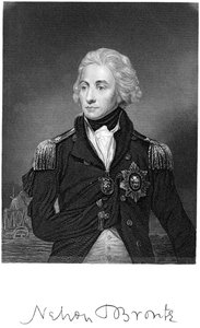 Horatio Nelson, 1. Viscount Nelson, englischer Marinekommandant von Unbekannt