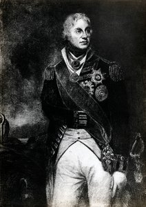 Horatio Nelson, 1. Viscount Nelson, englischer Marinekommandant von Unbekannt