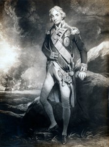 Horatio Nelson, 1. Viscount Nelson, englischer Marinekommandant, 19. Jahrhundert von Unbekannt