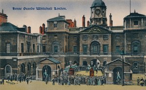 Horse Guards Whitehall London, ca. 1910
