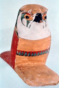 Horusfalke aus Theben, Ägypten, 13.-12. Jahrhundert v. Chr.