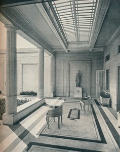 Haus in Grosvenor Road Westminster - Die Stoa blickt nach Westen. G. und A. Gilbert Scott, Architekten von Unbekannt