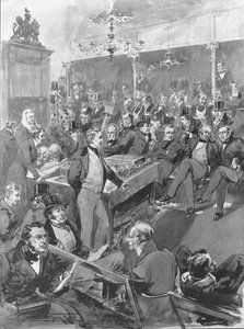 House of Commons, 1846: Robert Peel verkündet seine Hinwendung zu Freihandelsprinzipien, 1901