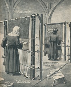 Wie Stoff im sächsischen England gewebt wurde, um 1934 von Unbekannt