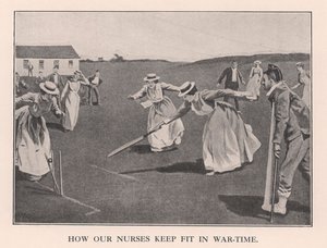 Wie unsere Krankenschwestern im Krieg fit bleiben, 1901-1912 von Unbekannt
