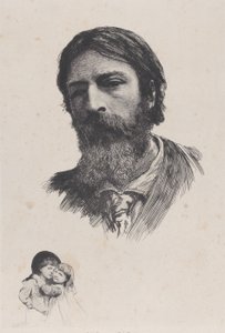Hubert Herkomer A.R.A. und seine Kinder, nach 1879 von Unbekannt