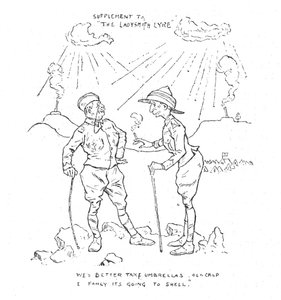 Humor des Belagerungszustands, 1902 von Unbekannt